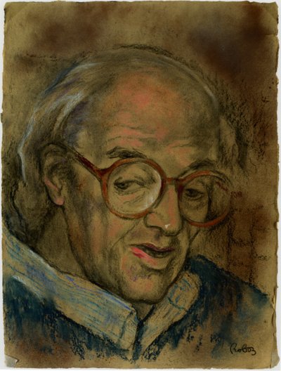 Sir John Mortimer by Rudolf Eichstaedt